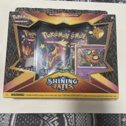 Pokemon TCG: Shining Fates Mad Party Pin Collections Box Dedenne 820650808685 - Image 1