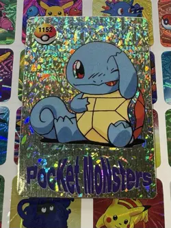 Pokemon Vintage Pocket Monsters Vending HOLO Prism Sticker 1999 Bandai Nintendo - Image 4