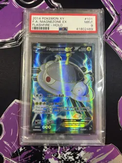 Pokemon Magnezone EX 101/106 XY Flashfire Ultra Rare Holo PSA 9 MINT - Image 1