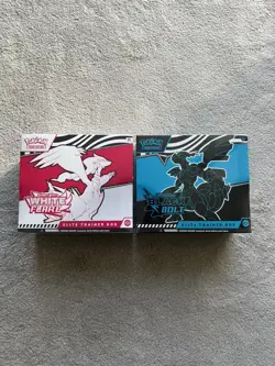 Pokemon TCG Black Bolt And White Flare Elite Trainer Box ETB Sealed Brand New - Image 1