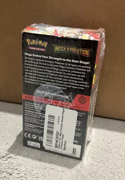 Pokemon TCG: Mega Evolution Half Booster Box 18 Packs NEW SEALED 🚚✅ - Image 2