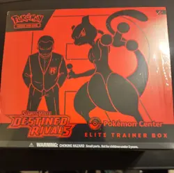 Pokemon TCG - Destined Rivals - Pokemon Center ETB Elite Trainer Box SEALED - Image 1