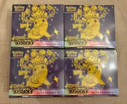 4x Surging Sparks Pokemon Center - Elite Trainer Box - Sealed ETBs - Image 3