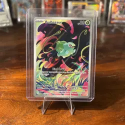 Bulbasaur 133/132 Mega Evolution Illustration Rare Holo Pokemon TCG NM - Image 1