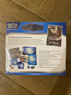 Pokemon Scarlet & Violet: Stellar Crown Elite Trainer Box (ETB) - Factory Sealed - Image 2