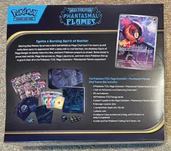 Pokemon Phantasmal Flames ETB - 10x Factory Sealed Elite Trainer Boxes -Case Qty - Image 4
