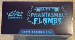 Pokemon Phantasmal Flames ETB - 10x Factory Sealed Elite Trainer Boxes -Case Qty - Image 5