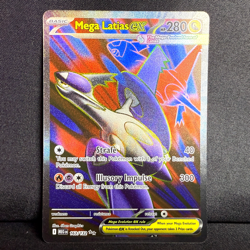 2025 POKEMON MEGA EVOLUTION MEGA LATIAS EX 163/132 ULTRA RARE - Image 1