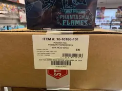 Pokemon Mega Evolution Phantasmal Flames ELITE TRAINER 10 BOX CASE ETB SEALED - Image 2