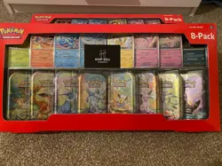 3x Pokemon TCG Prismatic Evolutions Costco Mini Tins 8 Packs New & Sealed - Image 2