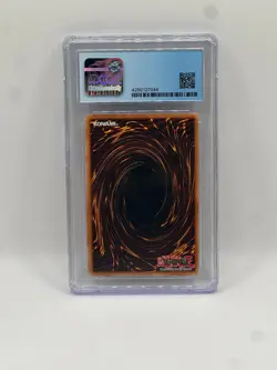 2003 Yugioh Oceanic Dark Magician LOB-A005 Ultra Rare - 1st edition CGC 9 - Image 2
