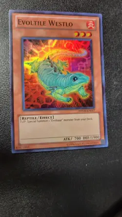 Yu-Gi-Oh! TCG Evoltile Westlo Photon Shockwave PHSW-EN017 Unlimited Super Rare - Image 1