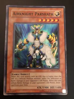 Yugioh Airknight Parshath DB2-EN173 Super Rare HP - Image 1