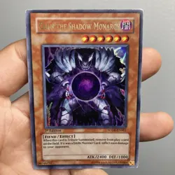 Yugioh Caius The Shadow Monarch SDDE-EN001 Ultra Rare 1st Edition MP - Image 1