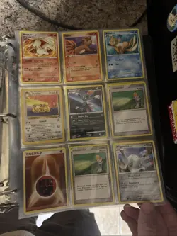 Pokemon Card Collection Binder (found in attic ) - Image 3