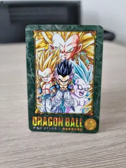 Carte Dragon Ball Visual Adventure Card SP DBZ Carddass Hondan CCG Gotenks SSJ3 - Image 1