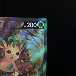 Pokemon Leafeon v Eevee Heroes Korean Alternative Art Holo Card 071/069 - Image 4