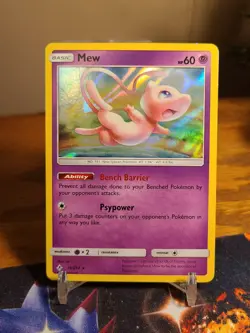 Pokemon TCG Mew Unbroken Bonds Holo Rare Card 76/214 - Image 1