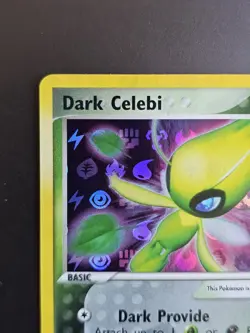 Dark Celebi - 4/101 - Pokemon Ex Hidden Legends Holo Card NM - Image 2