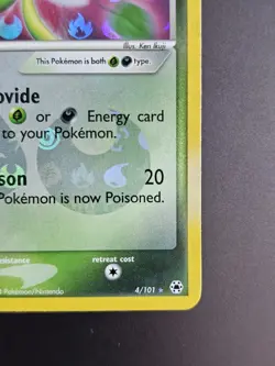 Dark Celebi - 4/101 - Pokemon Ex Hidden Legends Holo Card NM - Image 5