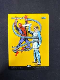 Counterspell (BORDERLESS) Marvel's Spider-Man - Magic/MTG - Image 1