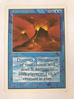 MTG Magic - Volcanic Eruption - UNLIMITED - Image 2