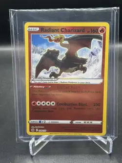 2023 Pokemon Radiant Charizard - Crown Zenith - 020/159 - RAW Near Mint - Image 2