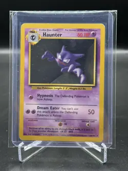 Pokemon Haunter 29/102 Base Set Unlimited NM - Image 1