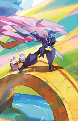 Pokemon TCG: Vibrant Paldea Mini Tin - Ceruledge & Goomy READ DESCRIPTION - Image 4