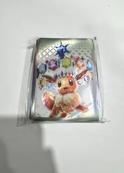 Prismatic Evolutions Sealed Eevee Sleeves - 65 Sleeves - Pokemon TCG - Image 1