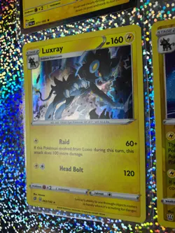 2021 Pokemon TCG Celebrations: Classic Collection 109/111 Luxray GL LV.X - Image 5