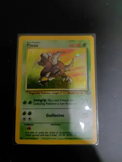 Pokemon TCG Pinsir Jungle 9/64 Holo Unlimited Holo Rare LP - Image 1