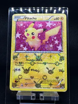 Pikachu Holo Radiant Collection Legendary Treasures RC7/RC25 Pokemon 2013 LP - Image 1
