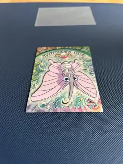 2000 Topps Chrome Pokemon TV Animation Edition Venomoth #49 NM Red Label - Image 2