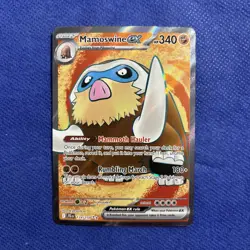 Mamoswine ex 174/159 Ultra Rare Journey Together Pokemon TCG Mint NM - Image 1