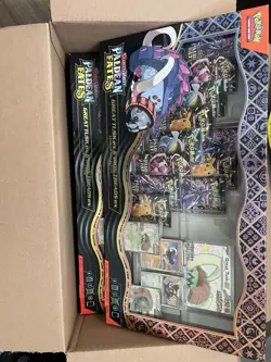 Pokemon TCG PALDEAN FATES Great Tusk Iron Treads Ex Premium Collection - Image 1