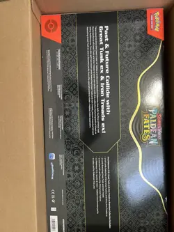 Pokemon TCG PALDEAN FATES Great Tusk Iron Treads Ex Premium Collection - Image 2