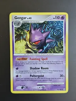 Gengar 18/100 Stormfront Rare Non Holo Pokemon TCG - NM - Image 1