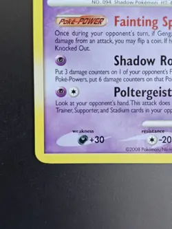 Gengar 18/100 Stormfront Rare Non Holo Pokemon TCG - NM - Image 4
