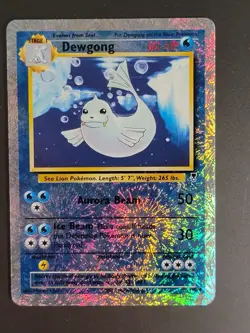 Pokemon Dewgong Legendary Collection 40/110 Reverse Holo Uncommon LP/MP - Image 1