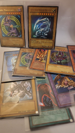 Vintage Yu-Gi-Oh! Bundle - Dark Magician, Blue-Eyes, Red-Eyes & More! - Image 1