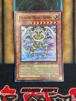 Yugioh Majestic Mech - Goryu EOJ-EN016 Super Rare 1st Ed LP - Image 1