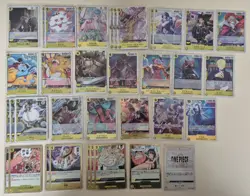 One Piece Cards Bulk Japanese (Rares/SuperRares) - 219 foiled cards - Image 3