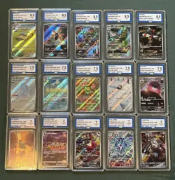 Pokemon Graded Cards AR And CHR Bundle - Image 1
