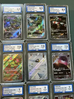 Pokemon Graded Cards AR And CHR Bundle - Image 3