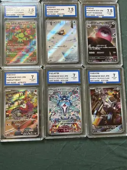 Pokemon Graded Cards AR And CHR Bundle - Image 4