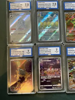 Pokemon Graded Cards AR And CHR Bundle - Image 5