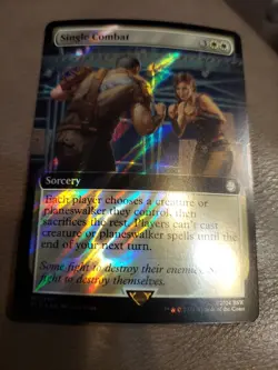 Single Combat (Extended Art) (Surge Foil) Universes Beyond: Fallout Foil - Image 1