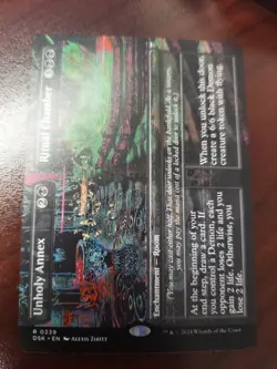 Unholy Annex Ritual Chamber (Borderless) Duskmourn: House of Horror Regular - Image 1