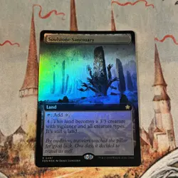 Soulstone Sanctuary Extended Art Foil Foundations #0487 Rare MTG - Image 1
